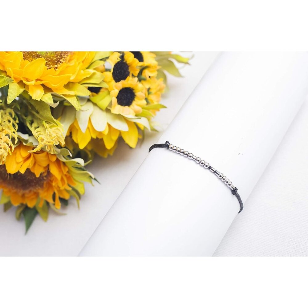 Stylish Morse Code Bracelets For Birthday & Gradu… - image 3